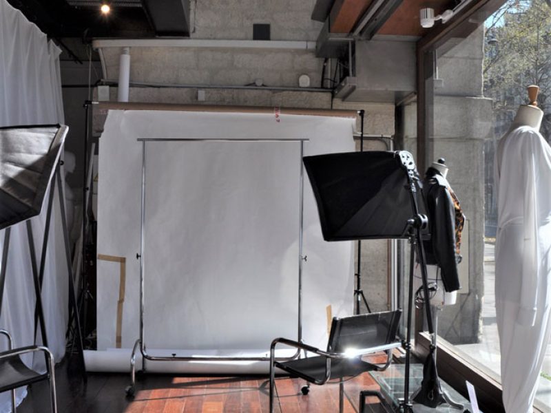 studio photo shooting